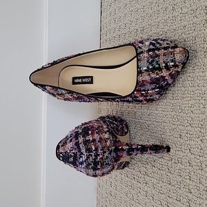 New Nine West colorful heels